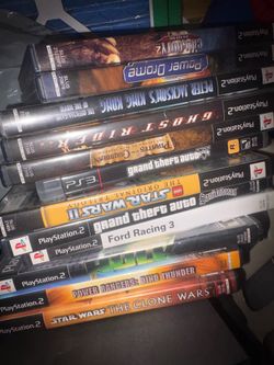 Ps2, PS3, PS4 games