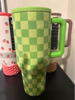 Hydrojug 32oz Green Checkered