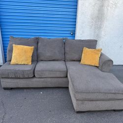 Beautiful Sectional Couch Gray 🛋 