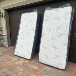   Mattresses: twin, full , queen regular ,  Colchon Nuevo Colchones plush or pillow top available cama bed mattress 