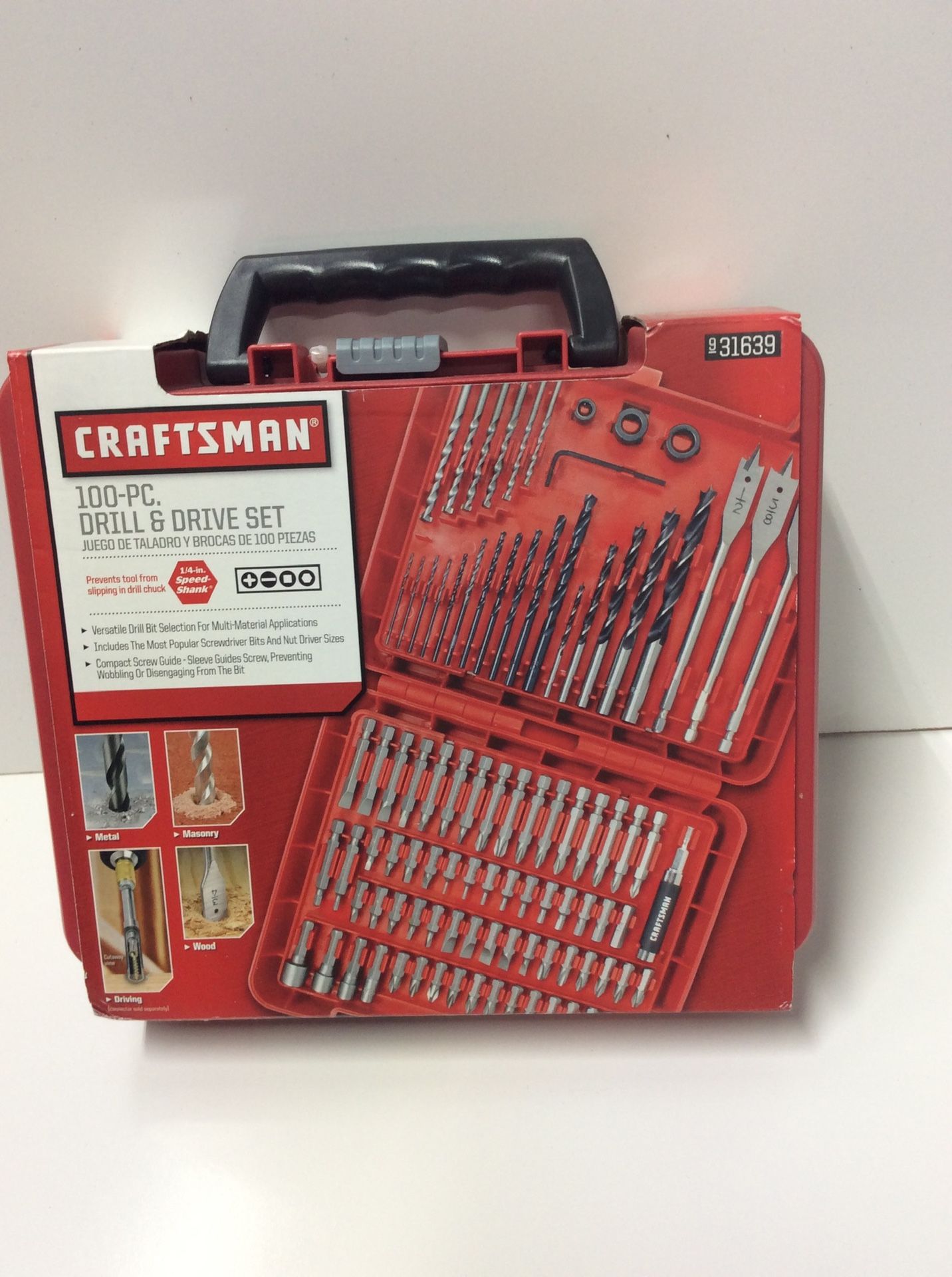 ⚡️CRAFTSMAN SOCKET WRENCH SET AND 100PC DRILL & DRIVE SET. ONE SET LEFT AVAILABLE