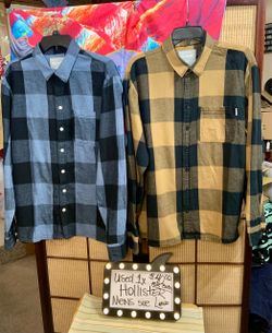 Men’s large Hollister 2 flannel
