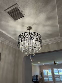 Crystal Chandeliers - 4 available