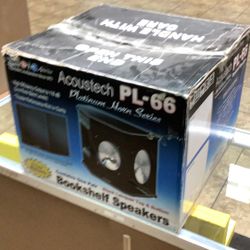 Acoustics PL26 Platinum Horn Series Bookshelf Speakers 