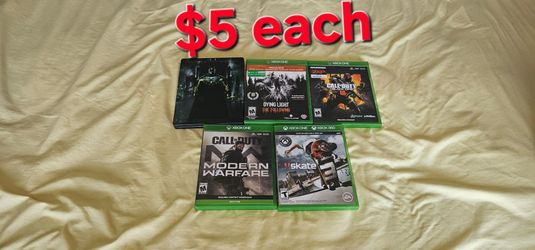 Xbox one games $5 each