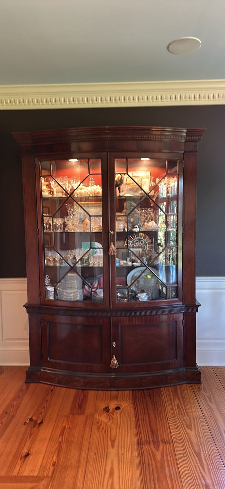 China Cabinet. Made By Baker