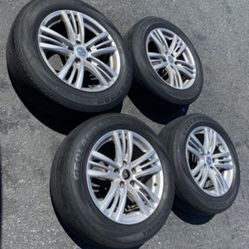 4 - 225/60r17 5x114.3 5x4.5 Stock Nissan 350z 370z Maxima G35 G37 Altima Civic Accord Wheels Rims Tires TPMS!