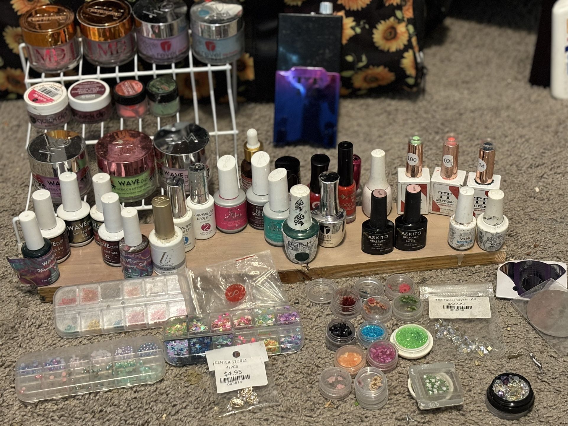 Nail Drill Plus Nail Acrylic Powder