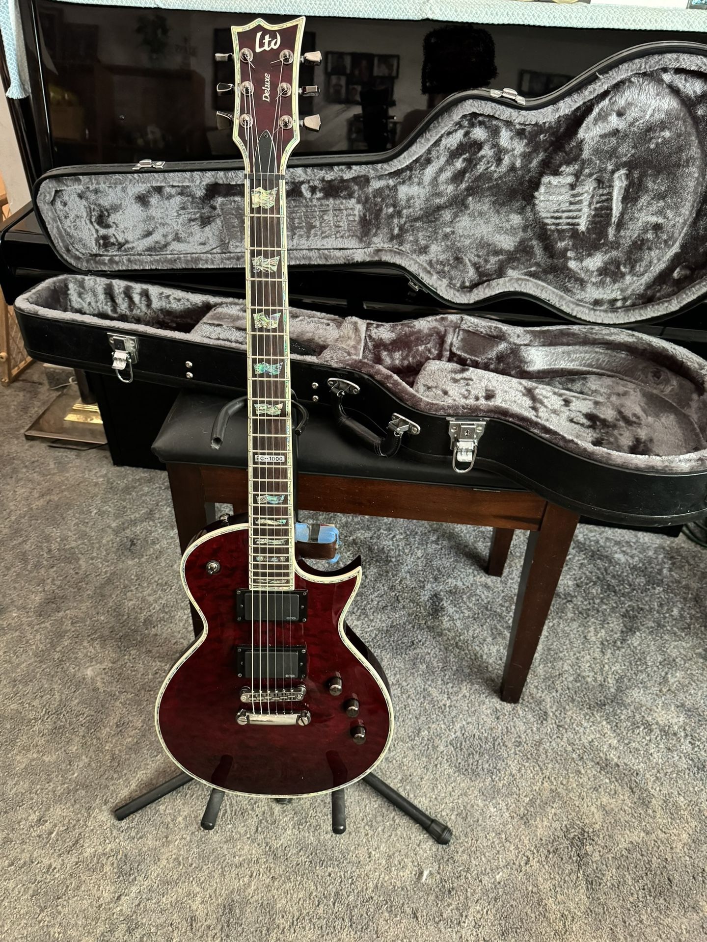 ESP LTD EC-1000 Deluxe Electric Guitar