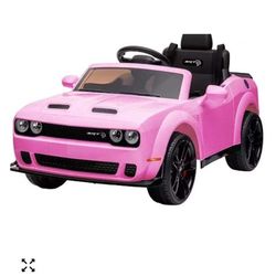 Ride On Car Pink Challenger 