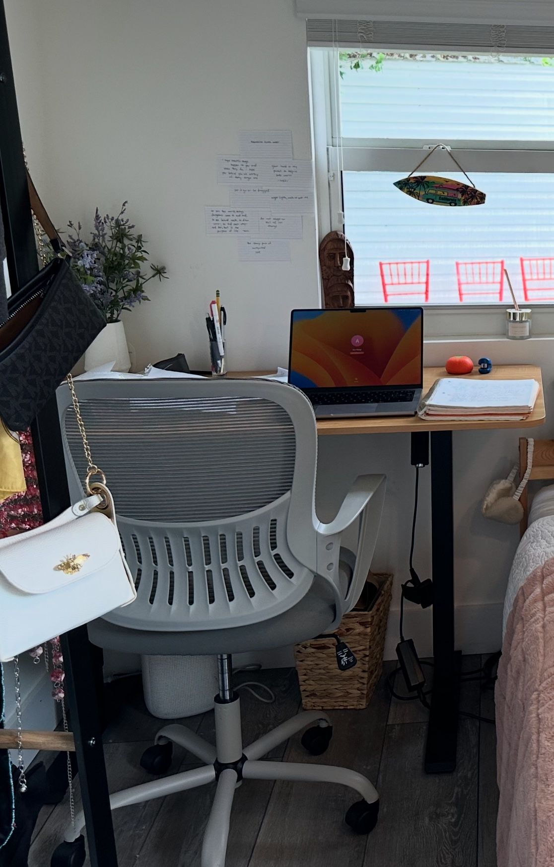 Desk and Desk Chair