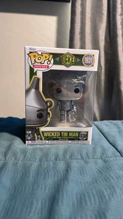 Funko Pop! Movies Wicked Tin Man Metallic Silver Vinyl Figure #1931