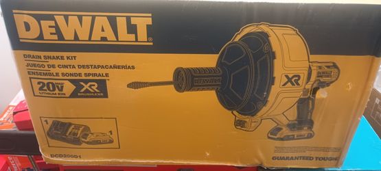 New DeWalt 20v Cordless Snake Kit
