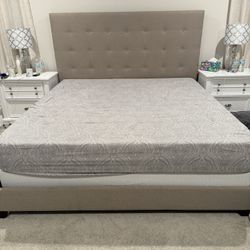 King Size  Bed With Frame