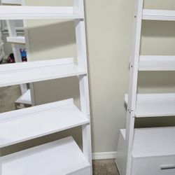 Singleton White Bookcase
