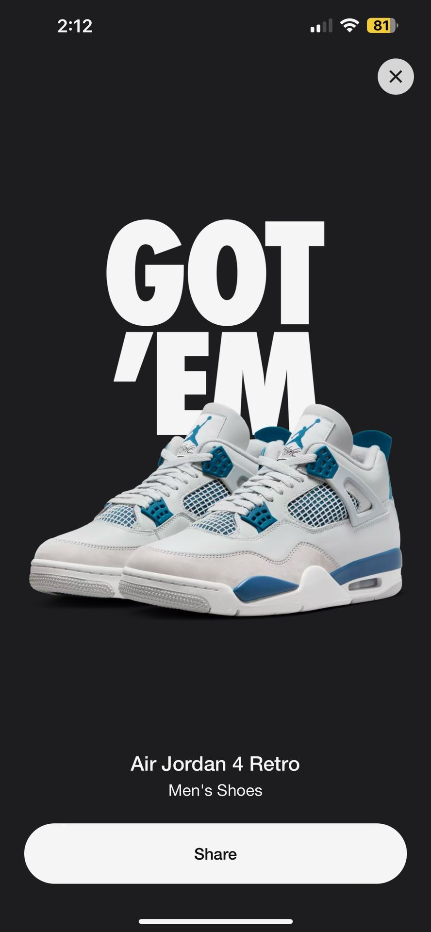 Air Jordan 4 Retro