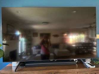 82 inches Samsung flat screen TV