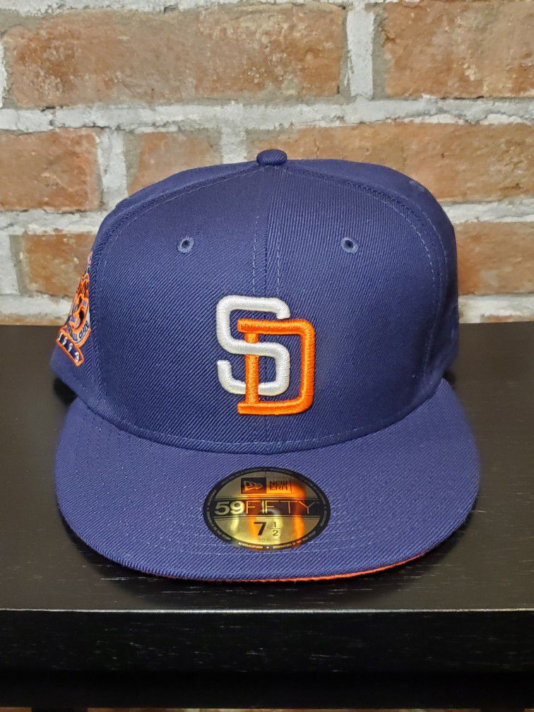 San Diego Padres New Era 59Fifty Fitted Hat - Tony Gwynn Navy Blue/Orange  UV for Sale in New York, NY - OfferUp