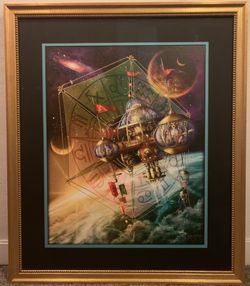 Beautiful Framed Art Print - Large - Metaphysical theme