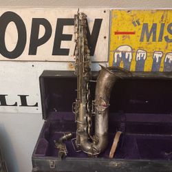 Antique Buescher C Melody Saxophone 