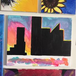 City Sky Line In Color ❤️✨