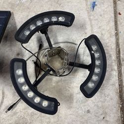 Solar Flag Pole Light 