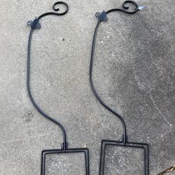 Two shepherds hooks 