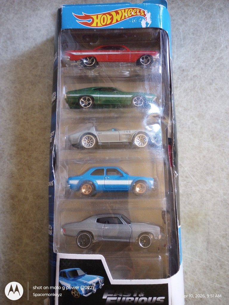 Hot Wheels Fast & Furious 5 Pack
