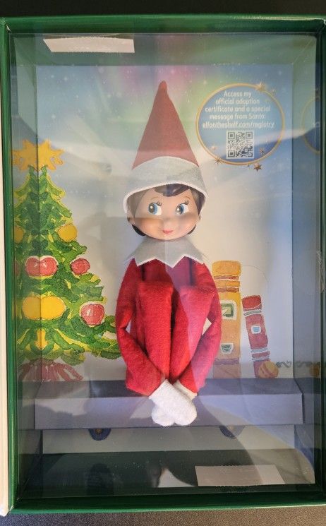 Elf On The Shelf Girl Blue Eyes
