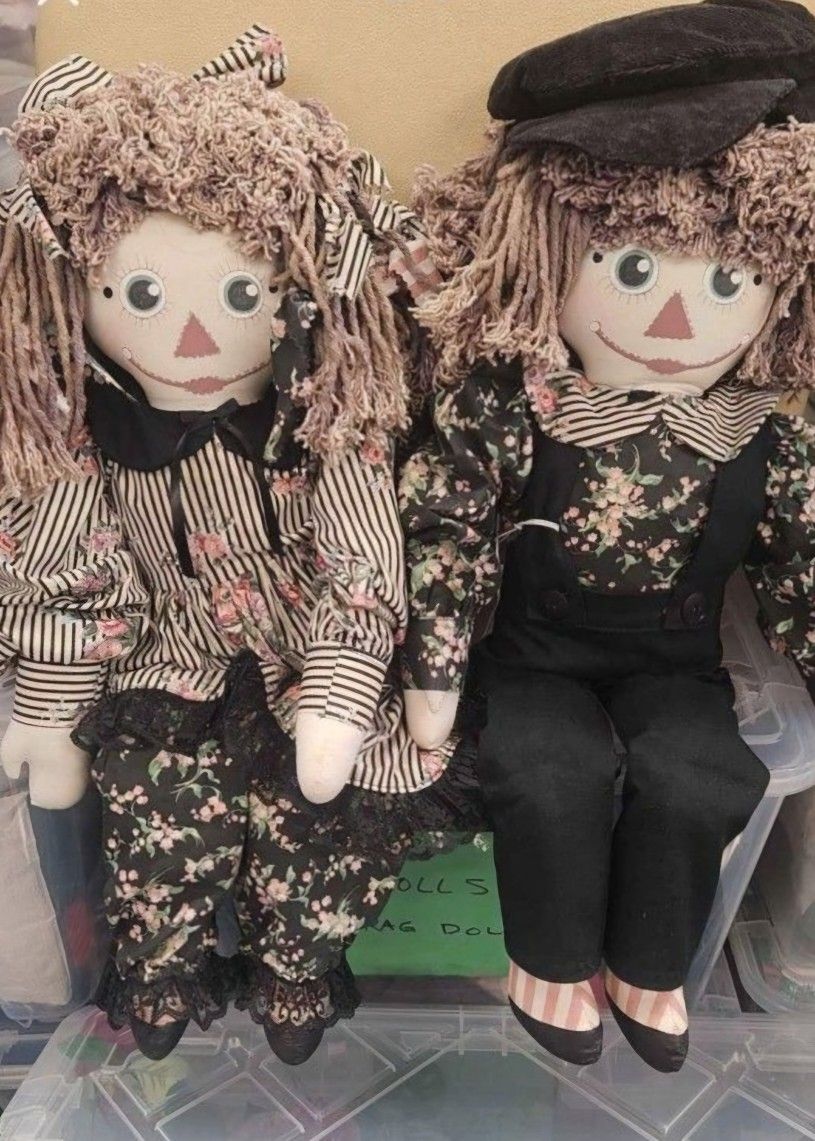 Raggedy Ann And Andy Dolls