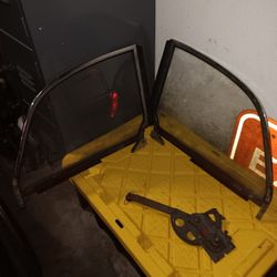 Super Beetle Convertible Rear Rollup Windows