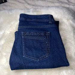 Style & Co Denim size 8 curvy slim leg 