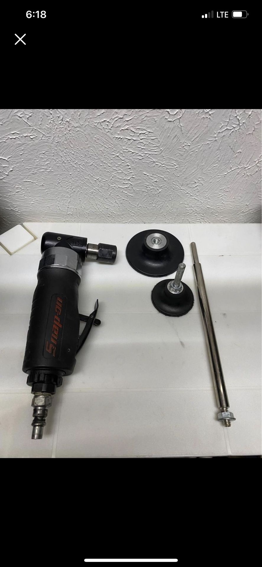 Snap On Right Angle Die Grinder & Accessories