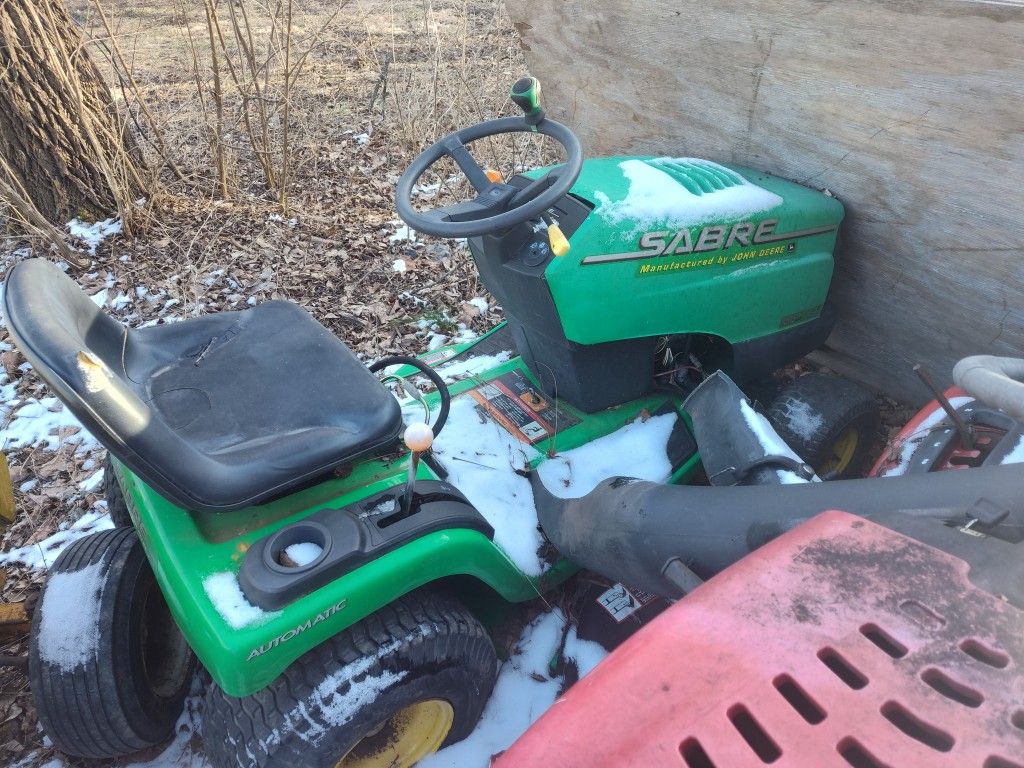 Riding mowers $300 each/bestoffer or trade
