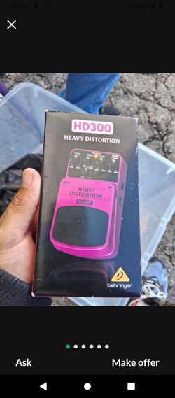 Behringer HD300 heavy distortion pedal