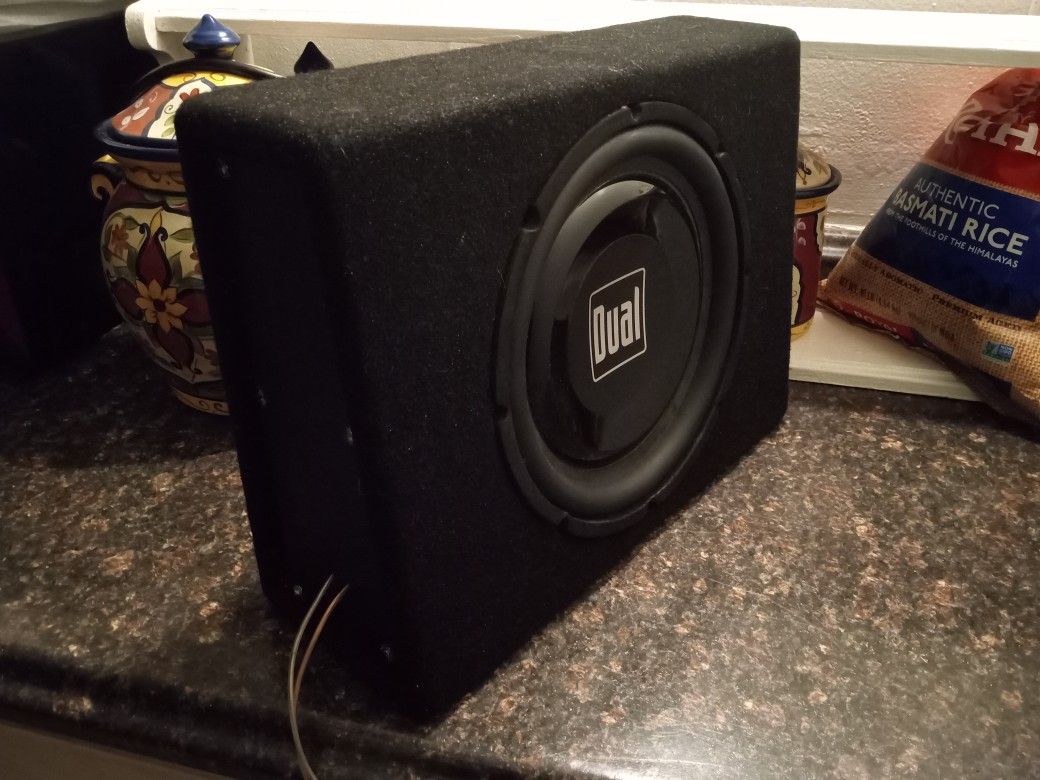 10 Inch Subwoofer With Box