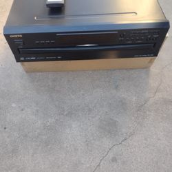 Onkyo 6 disc CD changer with remote works good shape no offers no trades 75th Ave Indian School serious buyers only please