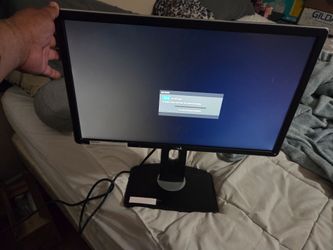 Computer monitors and towers
