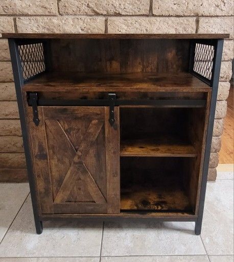 VASAGLE Buffet Cabinet, Coffee Bar Storage Cabinet, Sideboard