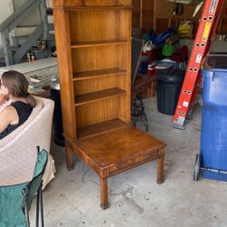 Wooden Table / Shelf Antique Great Condition 