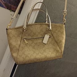 Coach Prairie Satchel In Signature Canvas