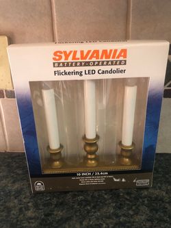Flickering LED Candolier - Sylvania