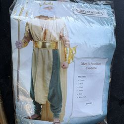 Men’s Poseidon Costume Large
