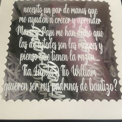 Quieren Ser Mis Padrinos?