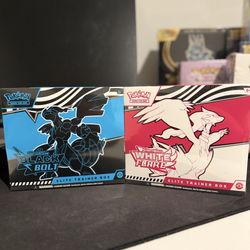 Pokemon- Black Bolt & White Flare ETBs