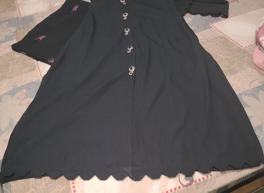 Woman Abaya With Scarf