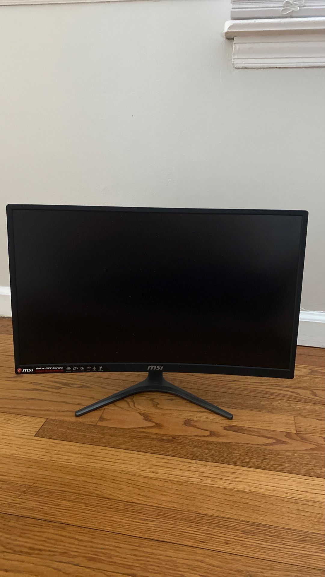 24” 75hz MSI Curved Gaming Monitor (HDMI and VGA port)