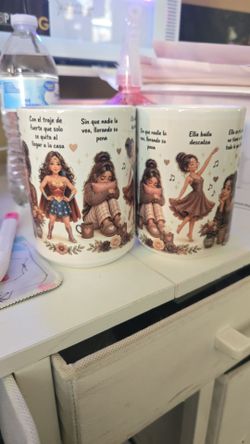 Spanish Quote Ceramic Coffee Mugs – Set of 2