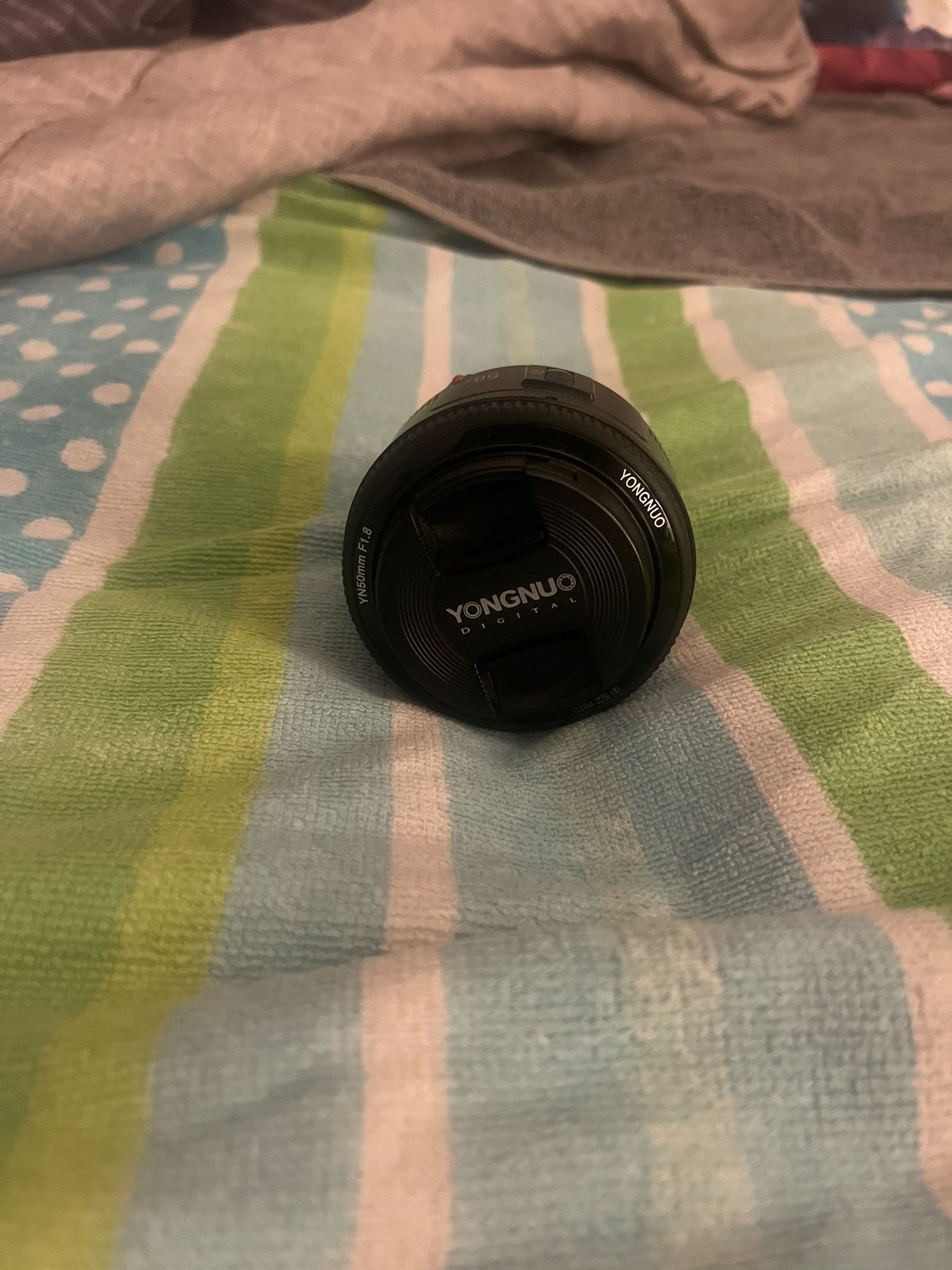 YONGNUO YN EF 50mm f/1.8 AF Lens YN50 Aperture Auto Focus for Nikon Camera as AF-S 50mm 1.8G