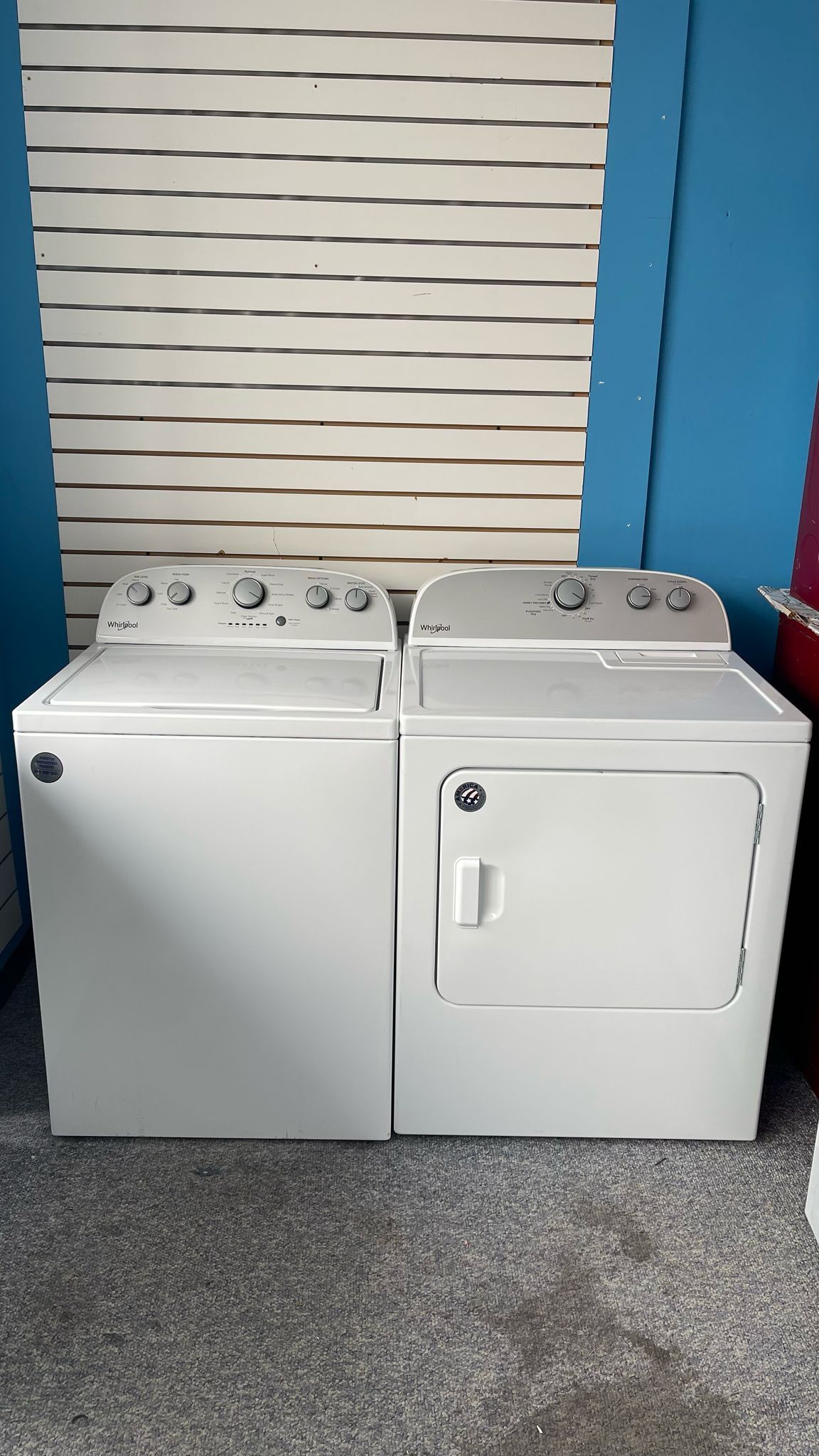 Washer And Dryer Like New Condition Works Perfectly Very Clean